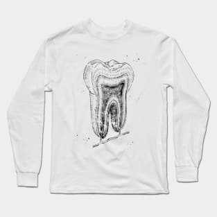 Human tooth structure Long Sleeve T-Shirt